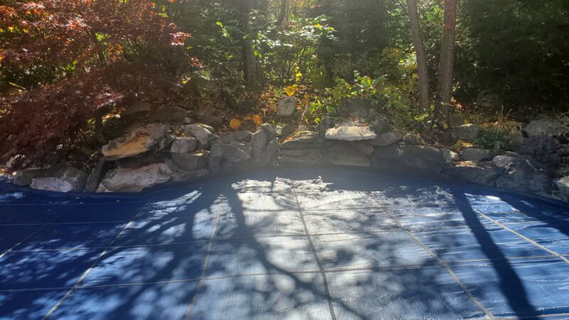 A custom Kayden safety pool cover