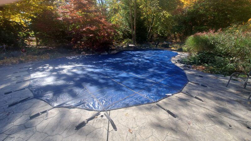 A Kayden pool safety cover