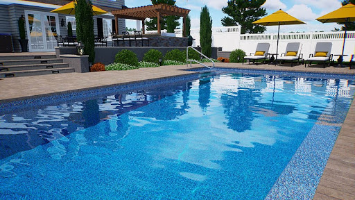A Kayden vinyl pool liner