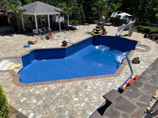 A Kayden vinyl pool liner