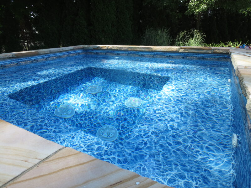 A Kayden vinyl pool liner