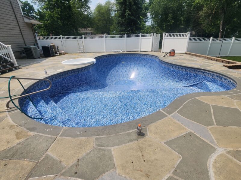 A Kayden vinyl pool liner