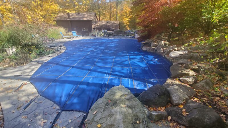 A Kayden pool safety cover