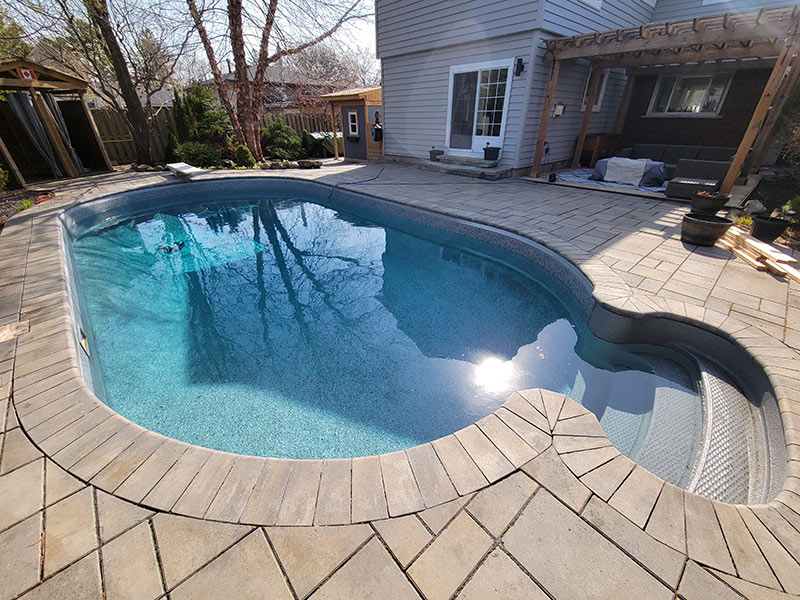 A beautiful vinyl pool liner pattern by Kayden Manufacturing