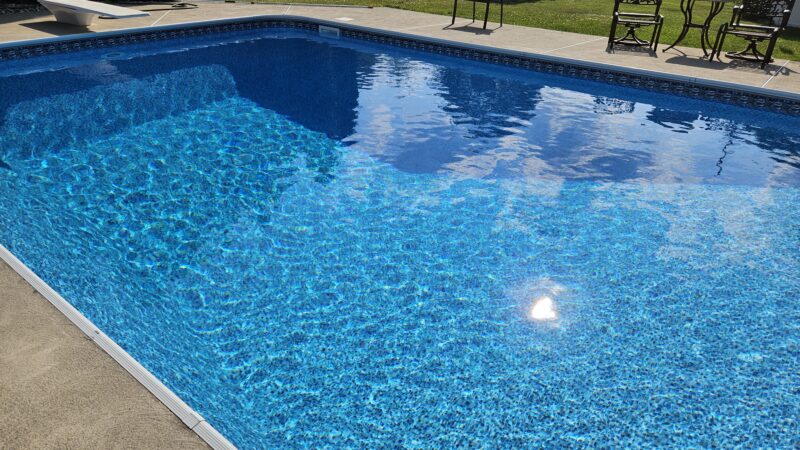 A Kayden vinyl pool liner